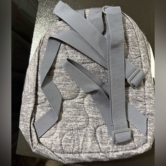 Adidas Gray and Gold Zippered Backpack - Picture 2 of 4